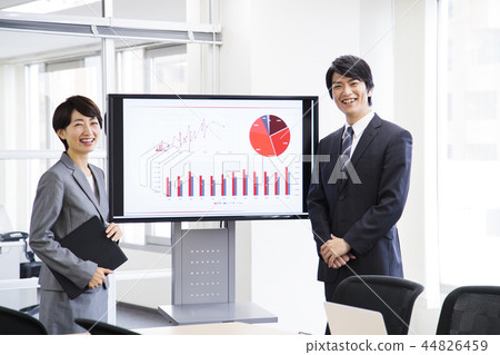 業務會議團隊女人辦公室商人 44826459
