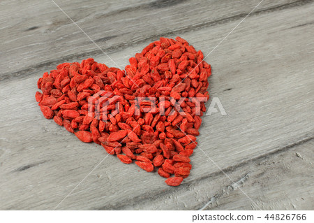 Heap of goji berry (wolfberry - Lycium chinense) 44826766