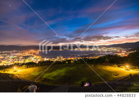 << Nagano Prefecture >> From the night view of Lake Suwa, Tateishi Park << Nagano Prefecture >> From the night view of Lake Suwa, Tateishi Park 44828833