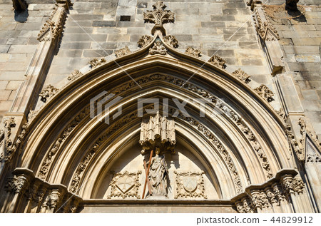 Architecture of Gothic Quarter, Barcelona, Spain Architecture of Gothic Quarter, Barcelona, Spain 44829912