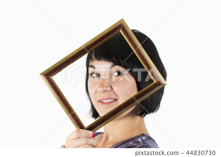 girl on the white background 44830730