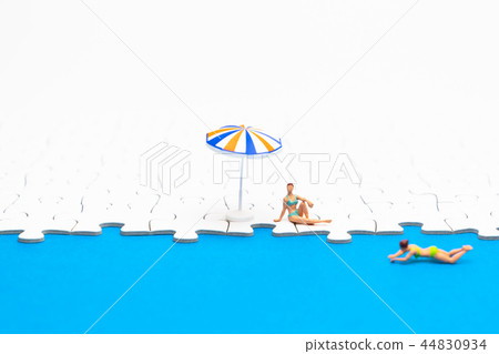 Vacation on the beach Vacation on the beach 44830934