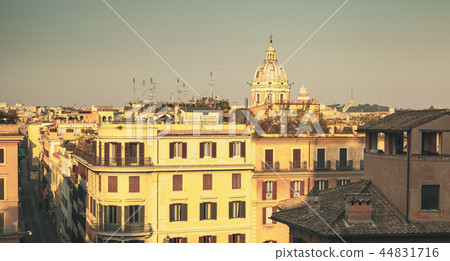 Dome of San Carlo al Corso basilica, Rome 44831716