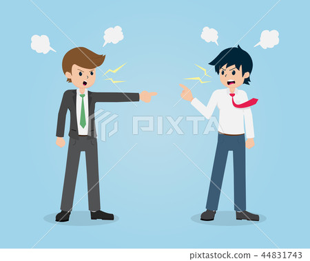 Salary Man 01 are Quarrel with Colleagues 44831743