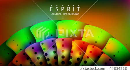 Geometric colorful abstract background 44834218