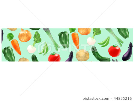 蔬菜橫幅 44835216