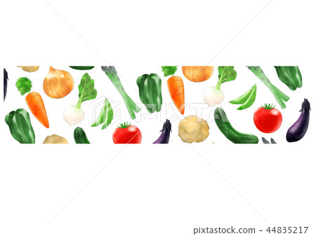 Vegetable banner Vegetable banner 44835217