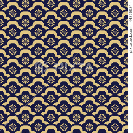 Flower geometric pattern. Seamless background. Flower geometric pattern. Seamless background. 44836084