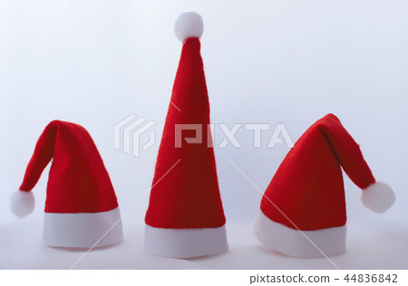 Christmas three caps from Santa Claus 44836842