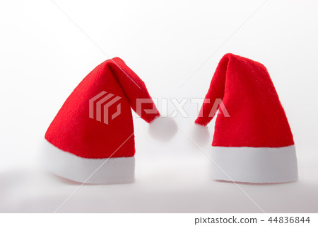 Christmas two caps from Santa Claus 44836844