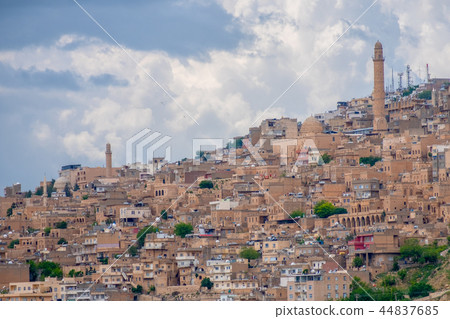 View over the old city of Mardin, Turkey. 44837685