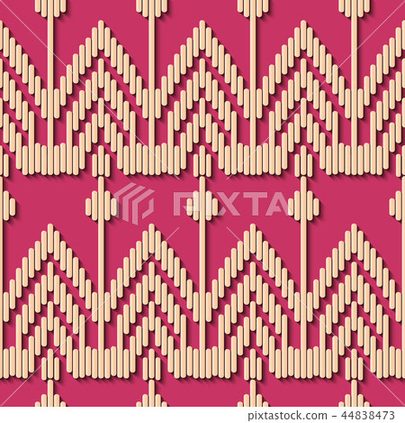 Seamless relief sculpture decoration retro pattern Seamless relief sculpture decoration retro pattern 44838473