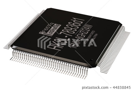 Integrated circuit or lowpass micro chip and new technologies on isolated. 44838845