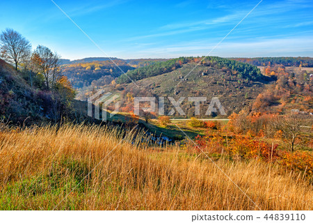 View on the beautiful colorful autumn View on the beautiful colorful autumn 44839110