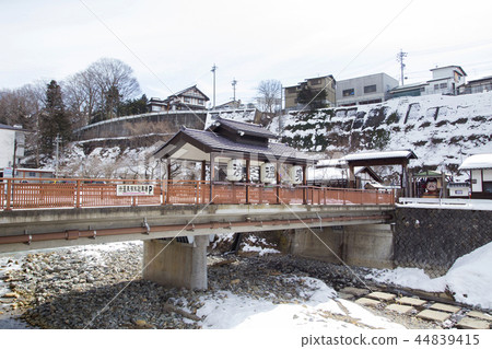 Shibu Onsen Landscape of the Onsen area Shibuyubashi Shibu Onsen Landscape of the Onsen area Shibuyubashi 44839415