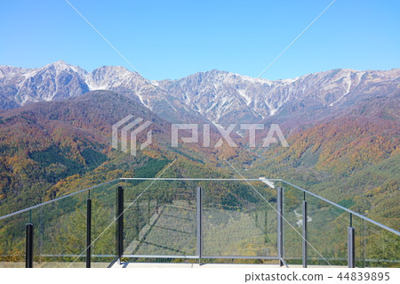 Hakuba Mountain Harbor View From The Terrace Of Stock Photo 4495