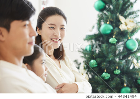 Family, Christmas, Korean 44841494