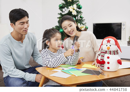 Family, Christmas, Korean Family, Christmas, Korean 44841738