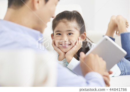 生活,家庭,爸爸,女兒,韓國人 生活,家庭,爸爸,女兒,韓國人 44841786