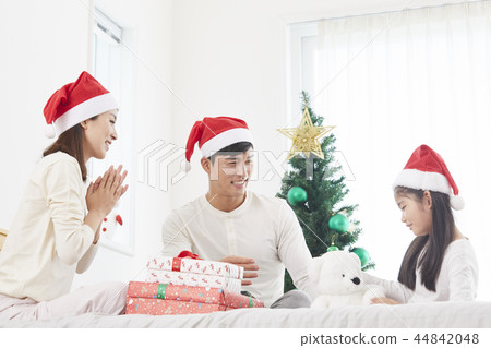 Family, Christmas, Korean Family, Christmas, Korean 44842048
