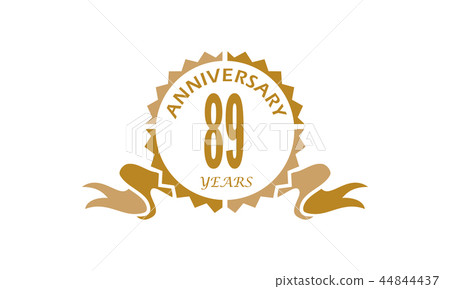 89 Years Ribbon Anniversary 44844437