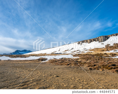 Gerduberg column wall in Iceland Gerduberg column wall in Iceland 44844571