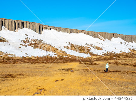 Gerduberg column wall in Iceland Gerduberg column wall in Iceland 44844585