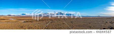 Scenic view of nature in winter, Iceland Scenic view of nature in winter, Iceland 44844587