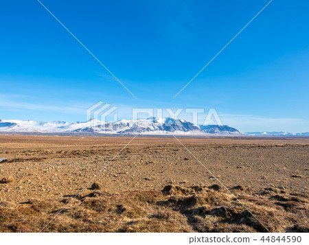 Scenic view of nature in winter, Iceland Scenic view of nature in winter, Iceland 44844590