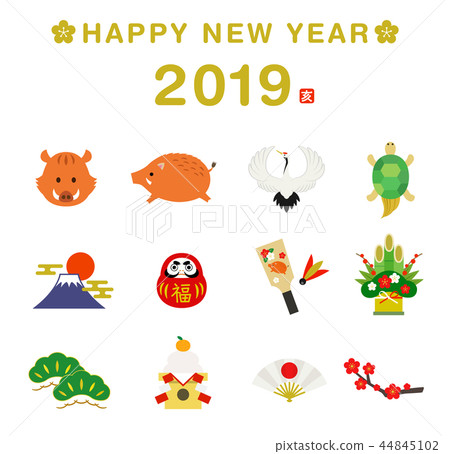 2019新年插圖集 2019新年插圖集 44845102