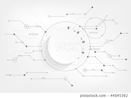 Abstract geometric background with circuit board Abstract geometric background with circuit board 44845362