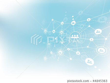 Connection technologies for business. Mixed media Connection technologies for business. Mixed media 44845363