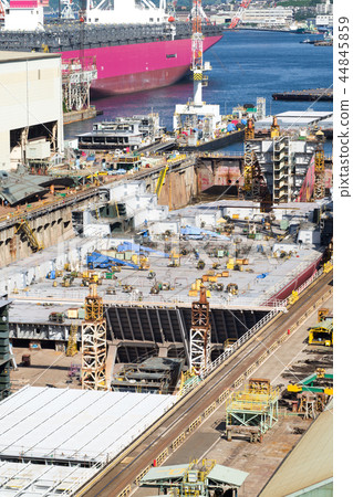 Shipyard dock appearance 44845859