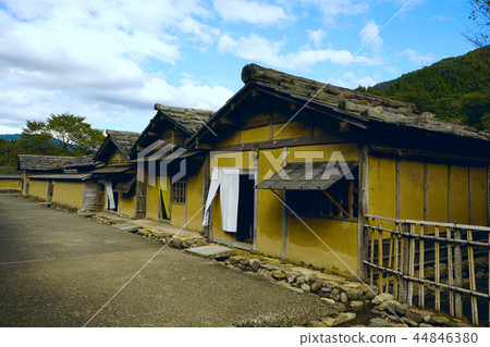 Ichijodani Asakura ruins Machiya restored cityscape Ichijodani Asakura ruins Machiya restored cityscape 44846380