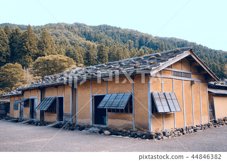 Ichijodani Asakura ruins Machiya restored cityscape Ichijodani Asakura ruins Machiya restored cityscape 44846382