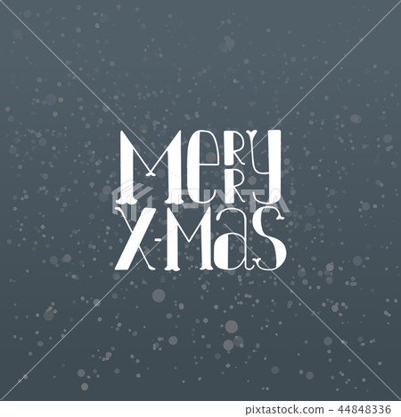 Vector Merry Christmas in sky Vector Merry Christmas in sky 44848336
