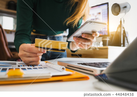 Online Shopping concept.  44848438