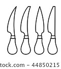 vector of knife set 44850215
