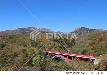 Higashiizawa Ohashi of autumn leaves 44853188