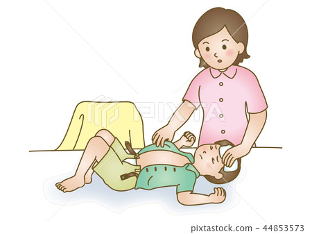 急救例證02:突發疾病,吸引力,嬰兒抽搐 急救例證02:突發疾病,吸引力,嬰兒抽搐 44853573