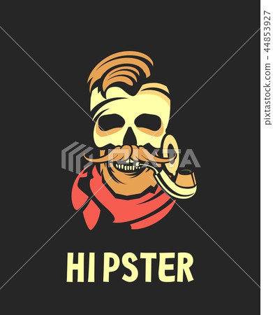 hipster men pipe 44853927