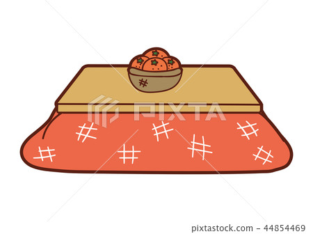 Kotatsu桔子例證材料 44854469