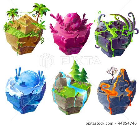 isometric 3d fantasy island set game design isometric 3d fantasy island set game design 44854740