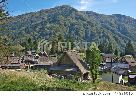Nanto City, Toyama Prefecture: Aikura Gassho-zukuri Village (autumn) Nanto City, Toyama Prefecture: Aikura Gassho-zukuri Village (autumn) 44856010