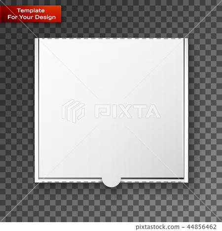 Cardboard pizza box for your design Cardboard pizza box for your design 44856462