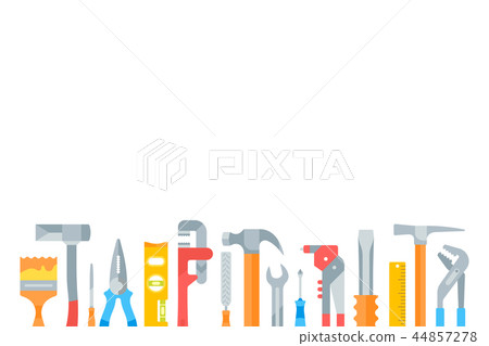Website Banner of Building Tools. 44857278