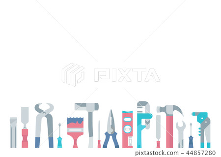 Website Banner of Building Tools. 44857280