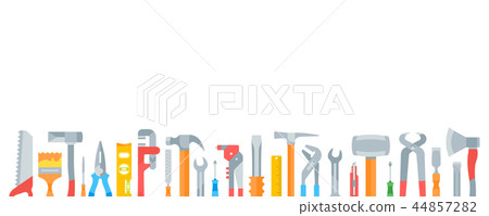 Website Banner of Building Tools. 44857282