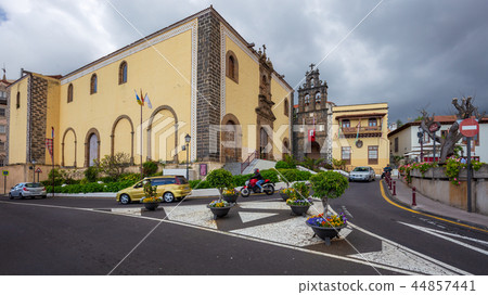 Architecture in La Orotava in Tenerife, Spain. Architecture in La Orotava in Tenerife, Spain. 44857441