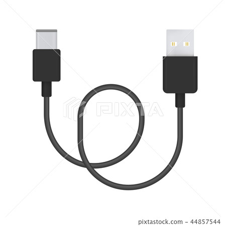 Vector Illustration of Cable Vector Illustration of Cable 44857544